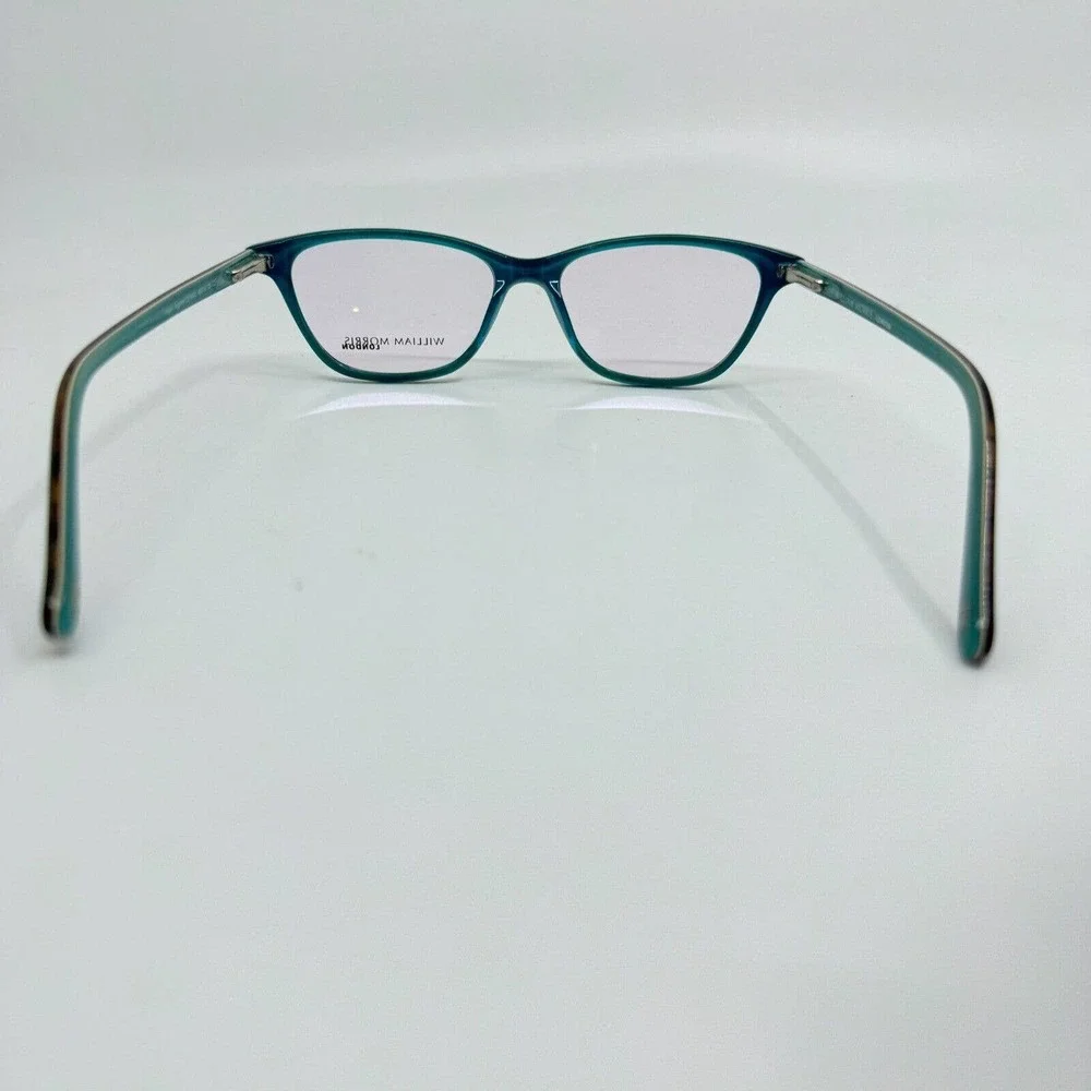 William Morris 9082 Eyeglasses Blue Cat Eye Full‎ Rim Frames 49-14-135 H9785